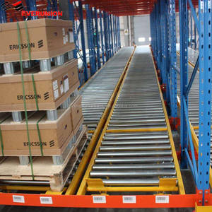 गर्म बिक्री औद्योगिक स्टील गुरुत्वाकर्षण पैलेट रैक 5-परत गोदाम रोलर शेल्फ भंडारण उपयोग के लिए पाउडर कोटिंग के साथ - Product Image 5
