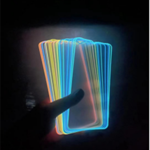 ฟิล์มกันกระแทกใสแบบมีขอบกันชน เรืองแสง ความแข็ง 9H ฟิล์มกันรอยหน้าจอ HD ใส กระจกนิรภัย สำหรับป้องกันหน้าจอ iPhone - Product Image 5