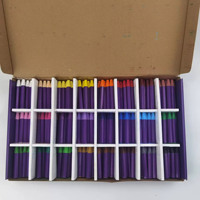 Nouveauté : Lot de 336 crayons de peinture non toxiques, forme hexagonale, pour les activités de groupe à la maternelle
