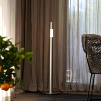 Lampe sur pied LED moderne à commande tactile, lumière d'ambiance décorative d'intérieur de luxe, intensité réglable, blanc chaud 3000K, pour la décoration d'hôtel
