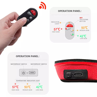 Semelles chauffantes réutilisables en EVA, rechargeables par USB, chauffe-pieds thermiques pour hommes et femmes, sports d'hiver, plein air
