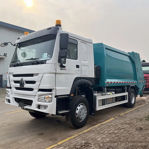Camion à ordures SINOTRUCK HOWO 14-15M3 4*2, véhicule compacteuse de déchets avec moteur diesel, conduite à gauche et à droite - Product Image 3