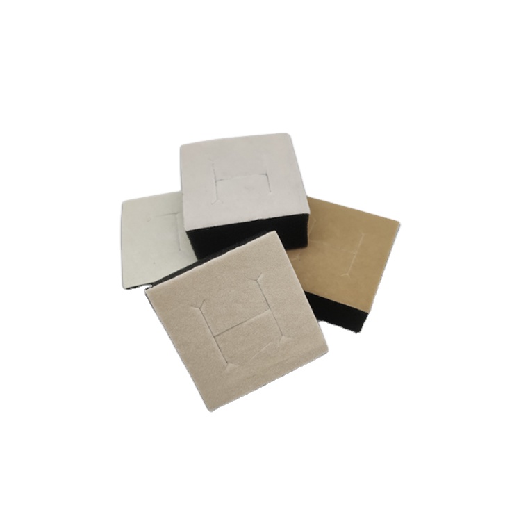 Бархатная пенопластовая шкатулка для ювелирных изделий