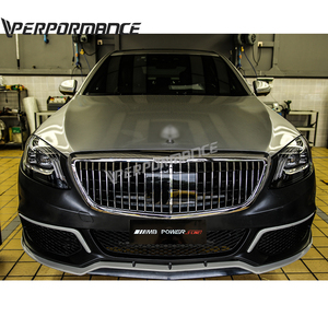 W222 B900ชุดบอดี้สำหรับ <span class=keywords><strong>S</strong></span> Class <span class=keywords><strong>S500</strong></span> S550 S600 Restyling To B900กันชนรถยนต์วัสดุ PP 2014 ~ 2020ปี - Product Image 4