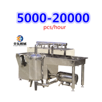 Machine de lavage industrielle automatique grande capacité pour flacons, ampoules et bouteilles en verre, en acier inoxydable, pour l'automobile chinoise