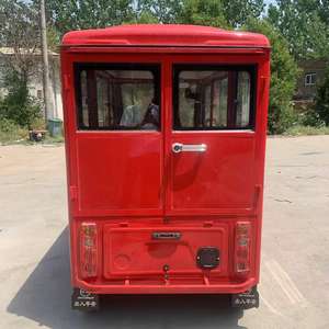 Triciclo Eléctrico de Lujo para Pasajeros, Carrocería Cerrada, Largo Alcance, con Cubierta para Lluvia, 3 Asientos, Multifuncional, en Oferta - Product Image 6