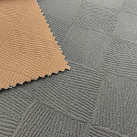 Tissu en cuir PU durable et résistant à l'abrasion pour vestes et robes d'hiver – Vente en gros directement des usines de confection