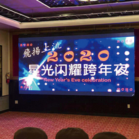 Prezzo di fabbrica pannello piano modulare cubo p2 trasparente p6 p3 pubblicità 3d schermo a led all'aperto per eventi