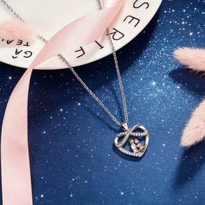 925 Men <b>Cross</b> Border Multi Professional Experienced Exporter Channel Set Silver Necklace Gift for Fianc E - Product Image 2
