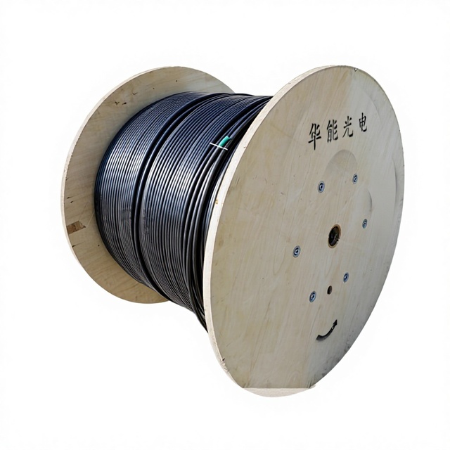 Huaneng ADSS High Quality All-Dielectric Self-Supporting Outdoor Telecom Use High Speed G.652.D Black for FRP Optical Cable