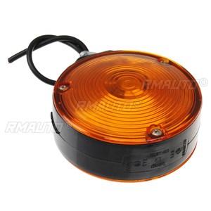 Luz Lateral de Espejo para Camión, Remolque, Camioneta, Color Ámbar/Naranja, 24V, para RV, Caravana - Product Image 2