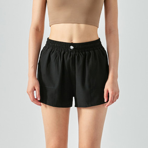 Pantaloncini sportivi estivi con tasche da ragazza ad asciugatura rapida <span class=keywords><strong>pantaloni</strong></span> Fitness da corsa a vita alta pantaloncini da <span class=keywords><strong>Yoga</strong></span> pantaloncini da allenamento - Product Image 5