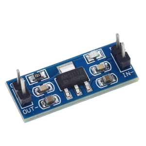 บอร์ดพัฒนาตัวแปลงแรงดันไฟฟ้า DC-DC คุณภาพสูง 4.5-7V เป็น 3.3V รุ่น AMS1117 โมดูลจ่ายไฟ 3.3V - Product Image 1