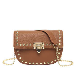 กระเป๋าสะพายข้างผู้หญิงสไตล์เกาหลีแบบใหม่ ทำจากวัสดุ PU ทนทาน ทันสมัย ลำลอง กระเป๋าสะพายไหล่เดี่ยว - Product Image 4