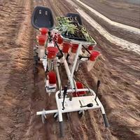 Machine à repiquer les semis de légumes à deux rangs, haute productivité, pour usage agricole, avec boîte de vitesses – Offre Spéciale