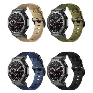 Cinturino Sportivo in Nylon Win-Win per Amazfit <span class=keywords><strong>Trex</strong></span> 3 <span class=keywords><strong>Trex</strong></span> <span class=keywords><strong>2</strong></span>, Cinturino Sostitutivo Durevole e Traspirante - Product Image 1