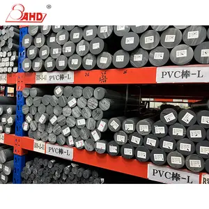 Großhandel Chemische Technik Kunststoff Massiver PVC-Stab Runder starrer PVC-Stab Hersteller