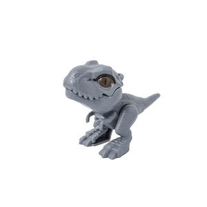 Llavero de juguete de dinosaurio en miniatura, modelo de Tiranosaurio Rex con articulaciones de plástico, adorno para regalo de niños - Product Image 4