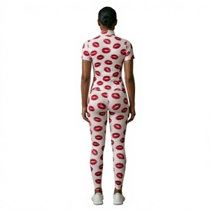 Conjunto Deportivo Personalizado para Mujer, Top Corto y Leggings de Cintura Alta, Secado Rápido, para Gimnasio y Yoga 2026 - Product Image 3