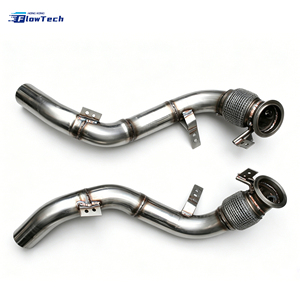 Sistema de Escape Catback de Alto Rendimiento para BMW X5M F85 X6M F86 4.4T V8, Silenciador Valvetronic con Tubo de Bajada de Alto Flujo - Product Image 4
