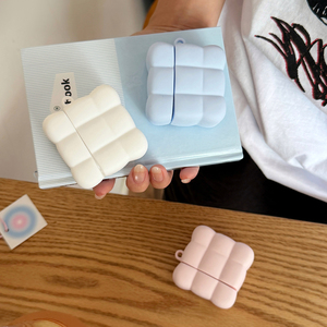 Étui rigide en silicone souple de couleur unie pour Apple Airpods 1 2 4 <span class=keywords><strong>Pro</strong></span> 3, housse pour écouteurs sans fil, boîte de charge antichoc - Product Image 6