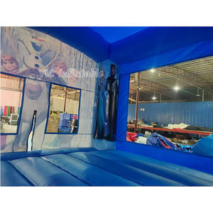 Venta al por mayor <span class=keywords><strong>de</strong></span> China, gorila inflable con tema congelado, <span class=keywords><strong>Castillo</strong></span> <span class=keywords><strong>de</strong></span> salto con tobogán, casa <span class=keywords><strong>de</strong></span> gorila <span class=keywords><strong>gigante</strong></span> inflable combinada para alquiler - Product Image 5