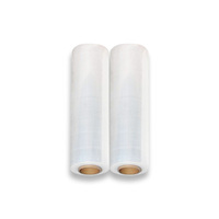 Prix d'usine Film étirable 450mm largeur 20mic 2kg rouleaux pour l'emballage de palettes