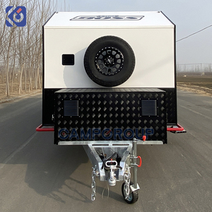 Remorque de camping CAMPTRL Overland avec cuisine arrière, boîte de rangement, éclairage LED, configuration <span class=keywords><strong>Basecamp</strong></span> - Product Image 6