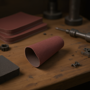 Conical Sleeve In Corundum <b>Abrasive</b> Cloth 14/20x63 Mm For Sanding And Polishing Applications - Product Image 3