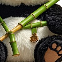 Nouveauté Peluche personnalisée Panda Jouets Mignon Doux Lapin Ours Animaux en peluche PP Rempli Peluches Cadeaux d'anniversaire pour les enfants