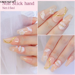 เจลต่อเล็บแบบแข็ง 15 มล. ไม่ติดมือ สำหรับต่อเล็บด้วยแสงบำบัด ทำเล็บ DIY ปั้นแกะสลัก 3 มิติ เจลเล็บ LED - Product Image 6