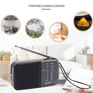 Factory Mini AM FM Radio DSP Chip 60dB SNR Built in <b>Speaker</b> Portable Radio Built-in <b>Speaker</b> for Outdoor Elderly Daily Use - Product Image 6
