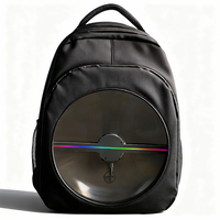 Sac à dos publicitaire holographique portable avec écran 3D à 170 ventilateurs pour promotions mobiles, salons professionnels et usage éducatif (OEM)