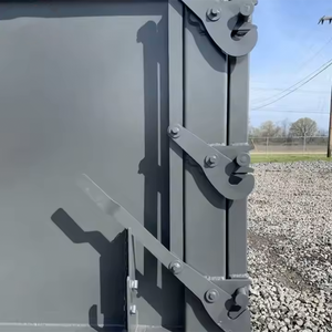 Доступны по индивидуальному заказу, 20 ярдов, 40 ярдов, Штабелируемый крепежный контейнер для твердых отходов большой грузоподъемности с проушином крана - Product Image 5