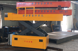 Chariot à plateau mobile électrique hydraulique sans rail <span class=keywords><strong>Leina</strong></span> New Industrial Goods Handling 80 tonnes à usage général - Product Image 4