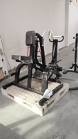 Formation commerciale Body Building Inclinaison Niveau Rameur Plaque Chargée Z964 Assis Row Machine Équipement De Gymnastique