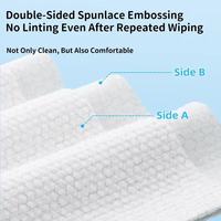 Papier toilette humide jetable biodégradable lavable pour soins, en stock à Singapour