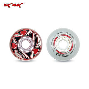 Ruedas de poliuretano SHR 76A de doble dureza, 72 mm, 76 mm, 80 mm, para interiores y exteriores, de alto rebote, para patines de hockey, ruedas para patines en línea. - Product Image 1