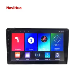 NAVIHUA sıcak satış toptan ucuz 7 inç 9 inç Android 9.0 evrensel araç DVD oynatıcı multimedya oynatıcı GPS navigasyon radyo