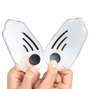 Semelles orthopédiques <span class=keywords><strong>en</strong></span> <span class=keywords><strong>silicone</strong></span> pour corriger la supination et la pronation, avec cale latérale magnétique pour le talon - Product Image 5