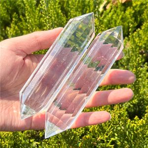 AierCrystal Grand Cristal Vogel à double pointe, artisanat en cristal de Lemuria, durable, élégant, fait à la main, Feng Shui, DIY - Product Image 3