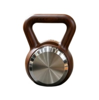 Kettlebells en bois massif de haute qualité, plusieurs styles disponibles, logo personnalisé, kettlebell de musculation pour la maison, entraînement de force, fitness