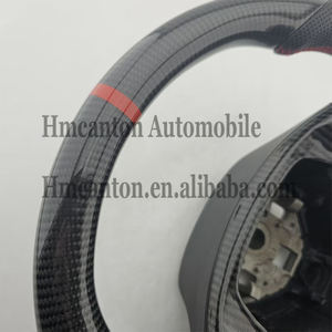 Volante Deportivo de Fibra de Carbono y Cuero Perforado para Chevrolet Camaro, Producto Popular - Product Image 6