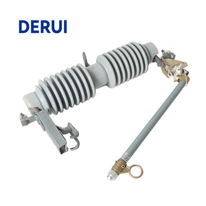 Công nghệ cao nhanh chóng diễn xuất gốm sứ cầu chì cắt ra 15 KV 27 KV đánh giá điện áp thả ra cầu chì điện áp cao với gốm cách điện - Product Image 3