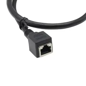 Fabrication de câble Ethernet de connecteur M12 avec connecteur étanche X Code 8 broches femelle vers RJ45 CAT 6A - Product Image 4