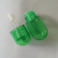 Tube de brillant à lèvres de petite taille 9 ml, nouveau style, couleur injectée, grande capacité, forme ronde, en PETG, emballage cosmétique, flacon en plastique