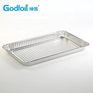 Plateau en aluminium épais de grande capacité, plaque de cuisson jetable pour <span class=keywords><strong>barbecue</strong></span> - Product Image 6