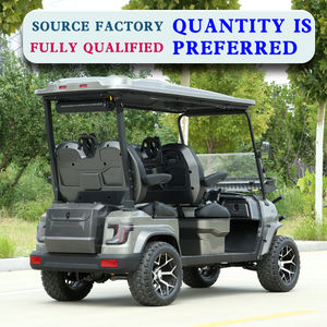 क्लब कार्ट 6 सीटर इलेक्ट्रिक गोल्फ कार्ट रोड गोल्फ कार्ट में शिकार कार - Product Image 5