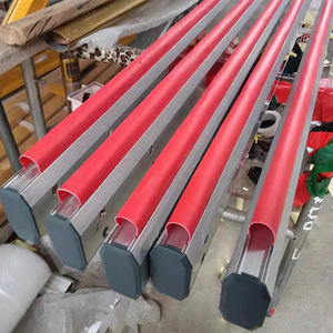 80*45mm 100*45mm uzunluk 5.0m kol yedek parça park bariyer alüminyum alaşım kol bariyer kapısı - Product Image 3