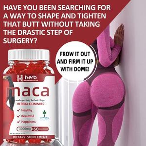 ODM/OEM Private Label Maca Root <b>Gummies</b> with Natural Peach Flavor | Drive Performance & Energy Support Maca <b>Gummies</b> - Product Image 5